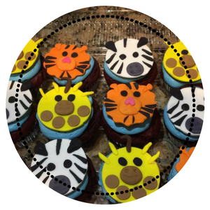 Animal cupcakes 
